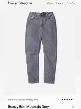 Nudie Jeans - Breezy Britt - Mountain Grey